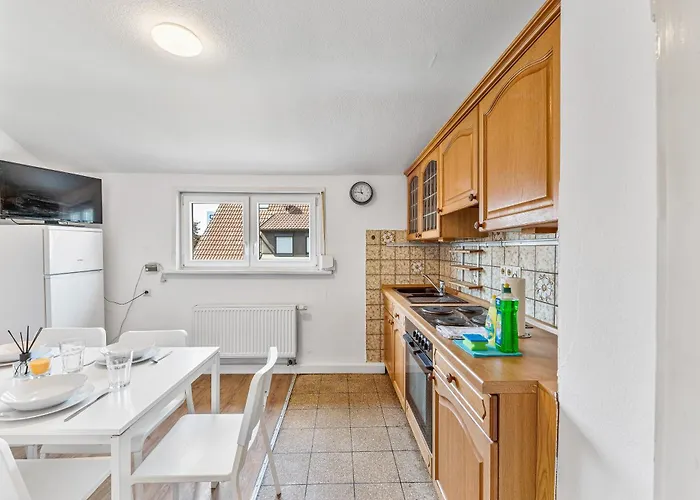 דירה Worker Near Stuttgart, Nuertingen, Autobahn A8, Parking,wifi,smart,smart Tv